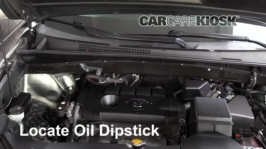 2015 Toyota Highlander LE 2.7L 4 Cyl. Oil Check Oil Level